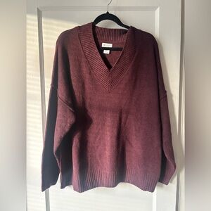 Song of Style Maroon Sweater
